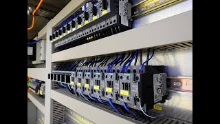 تشغيل و فحص لوحات تحكم صناعيه -  PLC SIEMENS و محرك ضخم kw 160 .