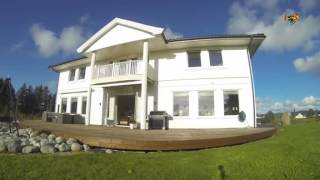 Jarle Hegerland byggde roterande hus (rotating house)