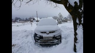 Джили Атлас (Geely Atlas) Сел в сугроб, шок и атас!