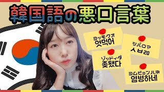 [韓国語の悪口言葉第二弾] もっと実生活で使える悪口表現を勉強しましょう！