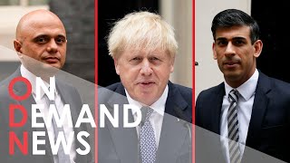 Boris Johnson's Government CRUMBLES as Sunak and Javid Resign