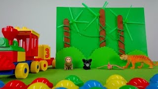 Поделки своими руками. Аппликация Джунгли