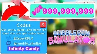 *JANUARY 2019* ALL NEW BUBBLE GUM SIMULATOR CODES | UPDATE 12 CODES | ROBLOX