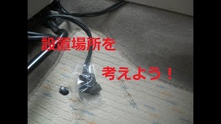 NZE121カローラ　USB･VTR配線の取付け