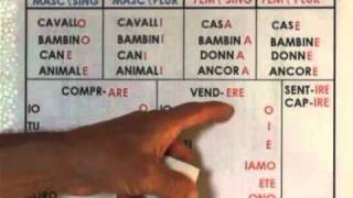 curso italiano Sing/plural