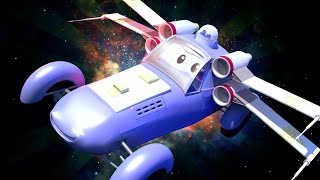 Die Lackierwerkstatt von Tom dem Abschleppwagen - Katy Das Kitcar Ist Ein X-wing (aus Star Wars)