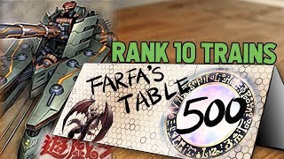 Table 500 #187 NEW Rank 10 Trains! "Fur Hire players think MST negates... oh wait"