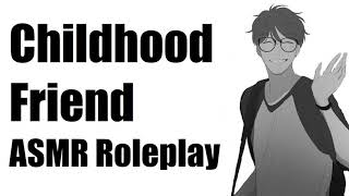 Flirty childhood friend accidentally confesses to you! ASMR Boyfriend Roleplay