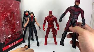 Marvel Legends Netflix Elektra and Daredevil Chefatron Review