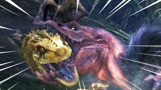 MHWorld | 4 Long Swords VS Anjanath + Impressions
