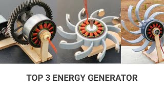 Top 3 Energy Generator || Making Powerful Energy Generator ||