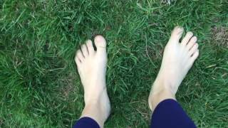 My Pretty Feet Getting Dirty in the Spring Garden