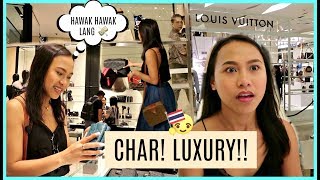 FIRST TIME KO PUMASOK SA MGA GANITO (LOUIS VUITTON, CHANEL, GUCCI) ❤️ | rhazevlogs