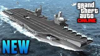 GTA 5 Online Heist DLC - NEW Car Customization, Aircraft Carrier, Crew Outfits (GTA 5 Heist Update)