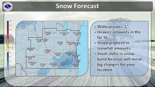 Winter Weather Advisory For Tuesday Morning