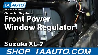 How to Replace Window Regulator 02-06 Suzuki XL-7
