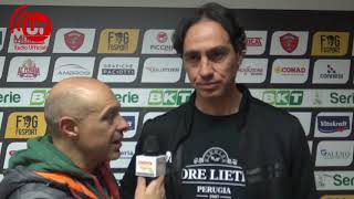 Perugia - Benevento 2-4. Nesta e Verre commentano la sconfitta
