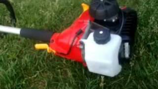 Cold Start My New Homelite Mightylite 26SS Trimmer