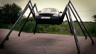Краснодарские механики сделали из Lada Priora огромного паука