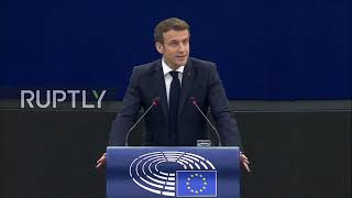 France: Macron puts 'fight for liberal democracy' at centre of French EU presidency