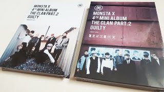 [UNBOXING] Monsta X | 4th Mini Album The Clan Part.2 : Guilty + Innocent Versions