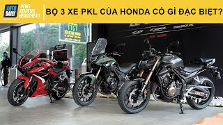 Bộ 3 PKL Honda CBR500R, CB500X và CB500F phiên bản mới có gì đặc biệt?