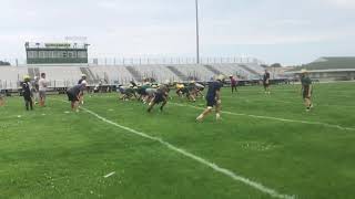 Watch highlights of Muskegon Catholic Central football practice