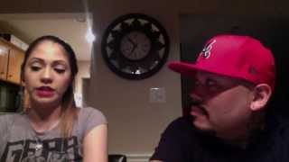 A.B. Quintanilla and wife Rikkie- #1 At Home