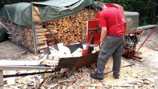 Homemade firewood processor Part 4