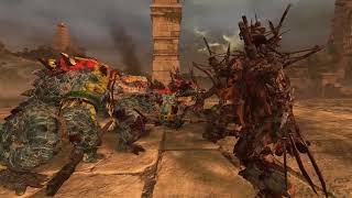 Chaos Trolls (Armoured) VS Kroxigors | Total War: Warhammer 2