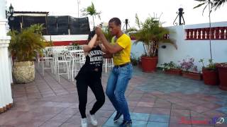 Rodolfo M. & Laura Girò, Bachata dancing Dominican Style (Dominican Bachata), Terraza RD,01/2017.