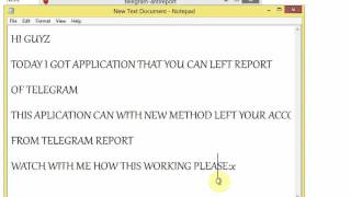 Leave Telegram Report - خارج شدن از ریپورت تلگرام - حل مشکل ریپورت تلگرام