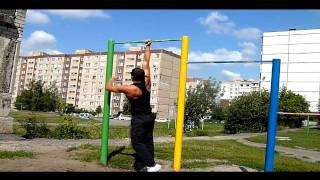 Тренировка 25.08.2011 (Workout , Handstand , Gymnastic)