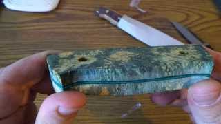 Анбоксинг ENZO Trapper (трапер) спуски от обуха, горчичная микарта