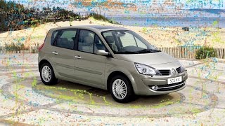Как выставить часы в автомобиле Renault Scenic 2