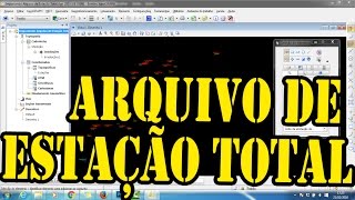Espig Projetando - Bentley topoGRAPH - Importando Arquivo de Estação Total