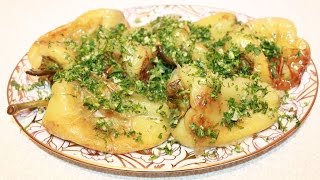Как приготовить вкусный жареный болгарский перец с чесноком