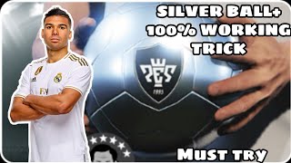 Black ball trick in Silver Ball Pack Pes 2019 mobile trick to get Black ball from Silver Ball+ Pack