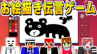お絵描き伝言ゲームなのに字を書くなッ!ｗ【赤髪のとも】Gartic Phone