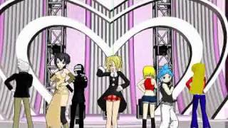 [MMD] Soul eater cast performing Honey!