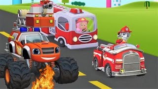 Мультики для Детей Щенячий Патруль и Вспыш спасают Друзей Мультфильмы про Машинки для мальчиков 2017