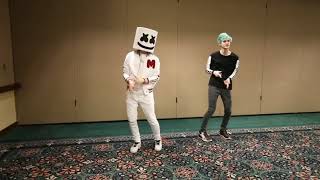 ?ТАНЕЦ MARHMELLO И NINJA ПОДХОДИТ ПОД ЛЮБУЮ ПЕСНЮ? FORTNITE   (lil pump)