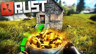 ПРИНЕС 10-ТИ ЛИТРОВОЕ ВЕДРО СЕРЫ ДОМОЙ! (РАСТ РЕЙД | RUST RAID)