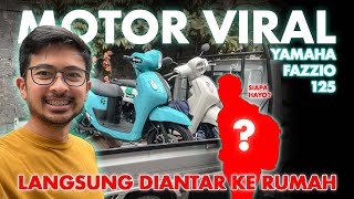 YAMAHA FAZZIO BARU LANGSUNG DIANTAR KE RUMAH DEN DIMAS