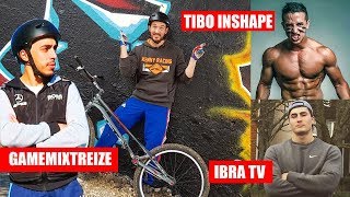 LE MEILLEUR A VÉLO ? (Tibo Inshape, IBRA TV, GAMEMIXTREIZE, ...)