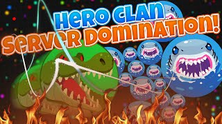 Agar.io ★ HERO ϟ CLAN IS TAKING OVER SERVERS! TRICKSPLITS + BAITS! ★ SERVER DOMINATION 30,000+