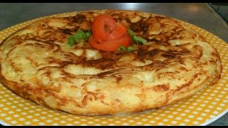Испанская тортилья  Tortilla de patatas рецепт от Inga Avak