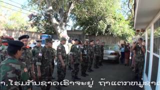 Lao  US National Reserve Corps at TX ທະການກອງຫນູນຄັ້ງທີ່24-25-2015. #01