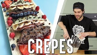 Crepes senza Uova [Ricetta Facile e Veloce] - CUCINA INSTAGRAMMABILE - Jaser | Cucina da Uomini