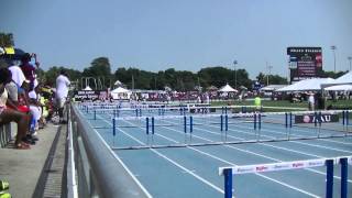 Robert Miller 100m Hurdles Finals 2014 AAU JOs